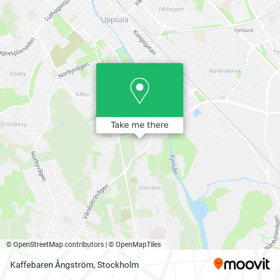 Kaffebaren Ångström map