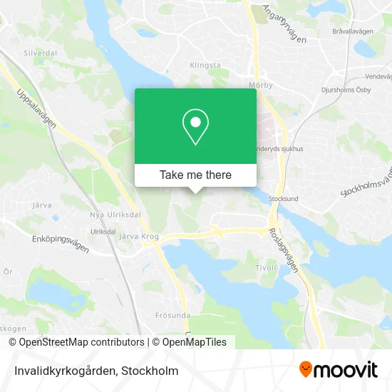Invalidkyrkogården map