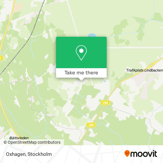 Oxhagen map