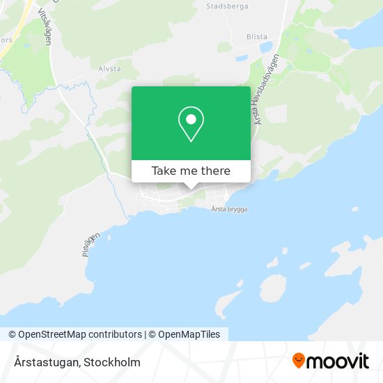 Årstastugan map