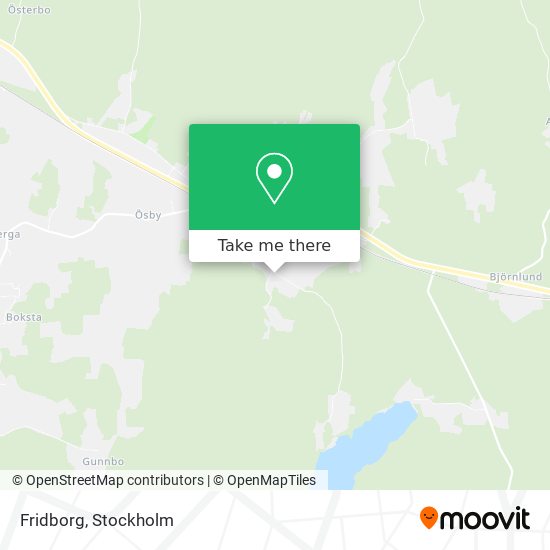 Fridborg map