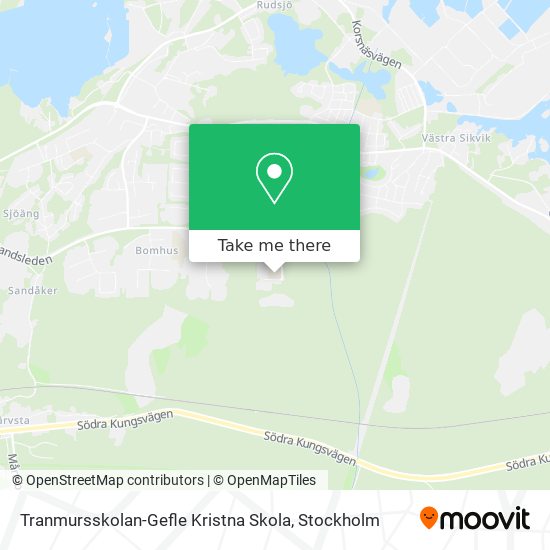 Tranmursskolan-Gefle Kristna Skola map