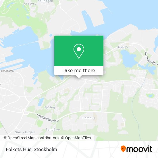 Folkets Hus map