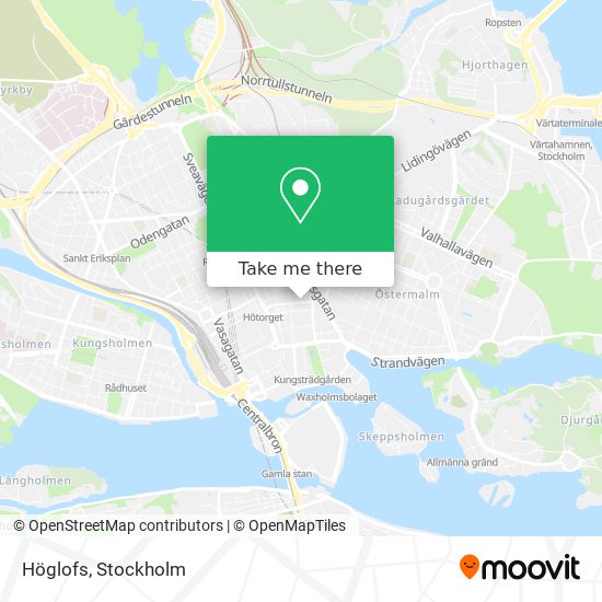 Höglofs map