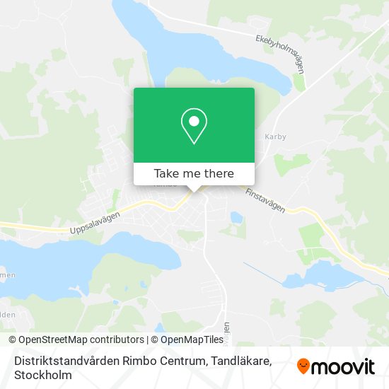 Distriktstandvården Rimbo Centrum, Tandläkare map