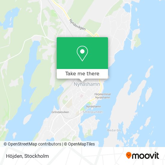 Höjden map