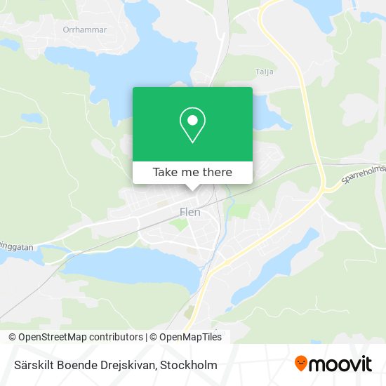 Särskilt Boende Drejskivan map