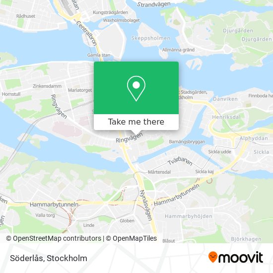 Söderlås map