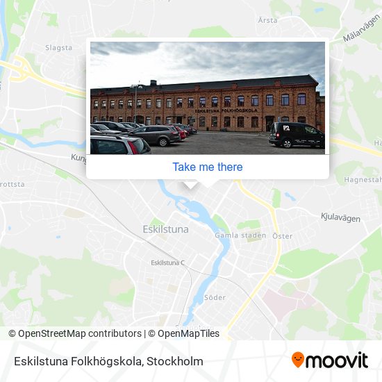 Eskilstuna Folkhögskola map