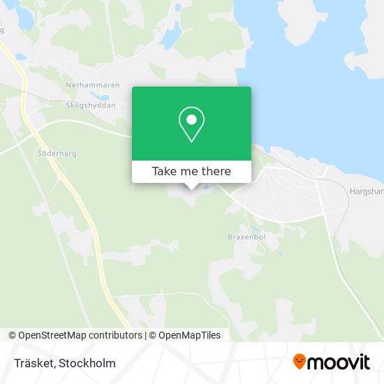 Träsket map