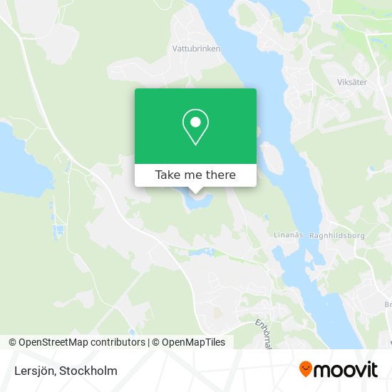 Lersjön map