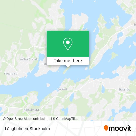 Långholmen map