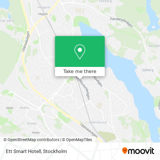Ett Smart Hotell map