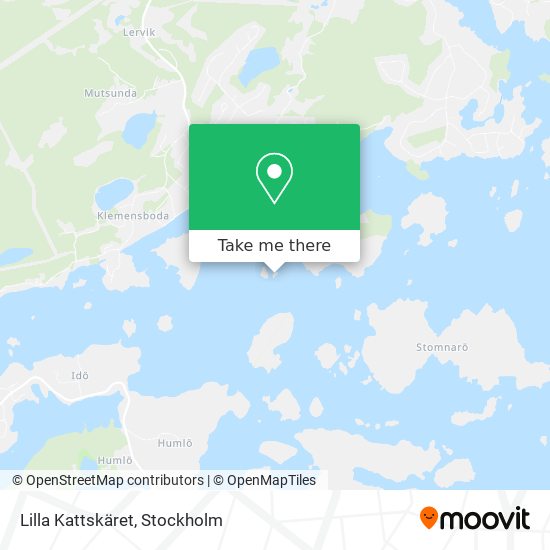 Lilla Kattskäret map