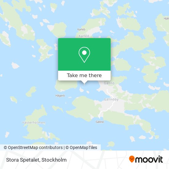 Stora Spetalet map