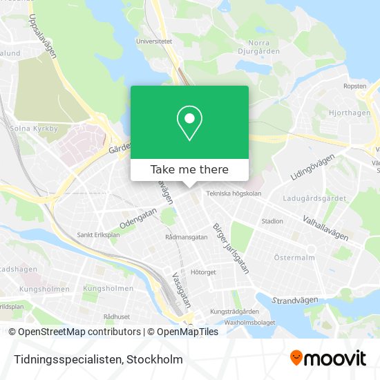 Tidningsspecialisten map