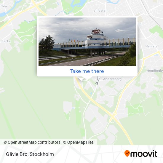 Gävle Bro map