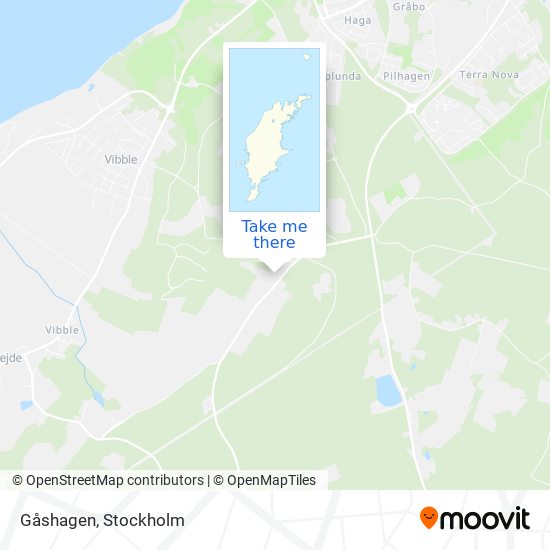 Gåshagen map
