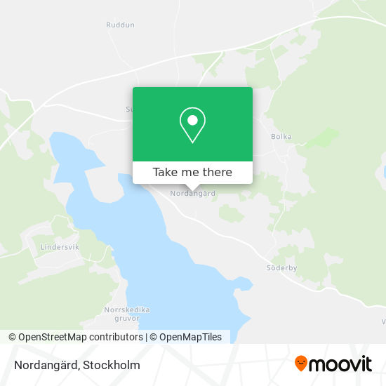 Nordangärd map