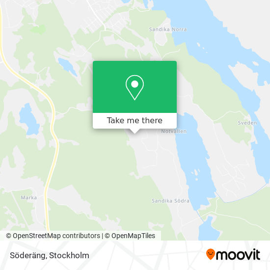 Söderäng map