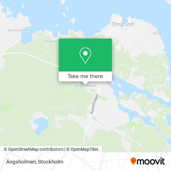 Ängsholmen map