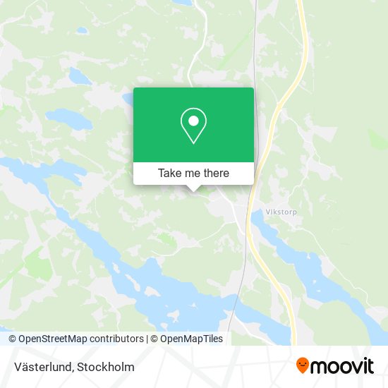 Västerlund map