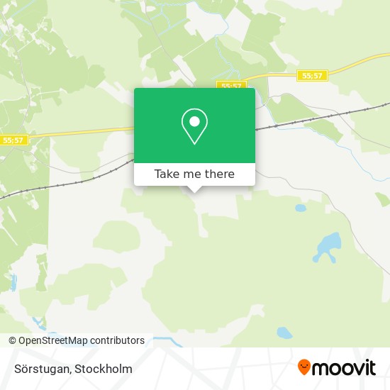 Sörstugan map