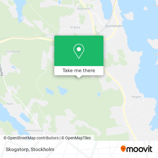 Skogstorp map