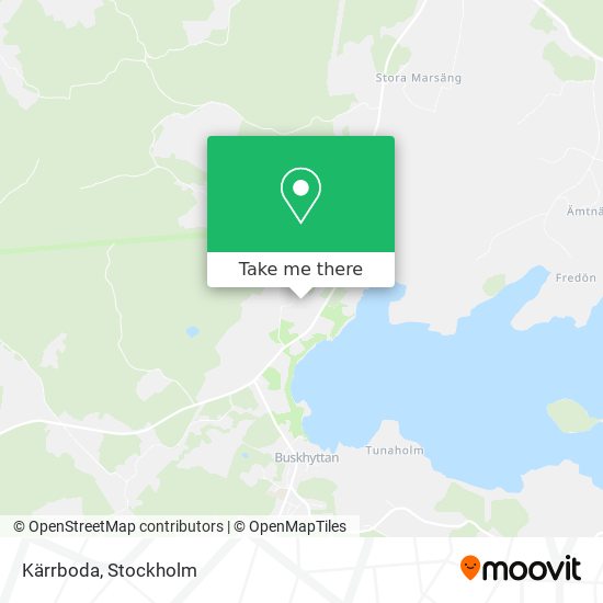 Kärrboda map