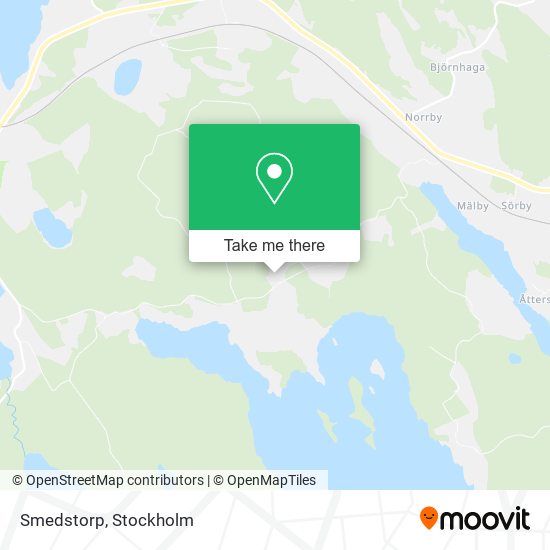 Smedstorp map