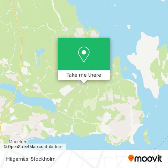 Hägernäs map