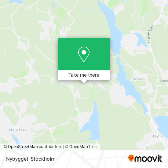 Nybygget map