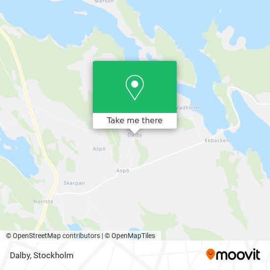 Dalby map