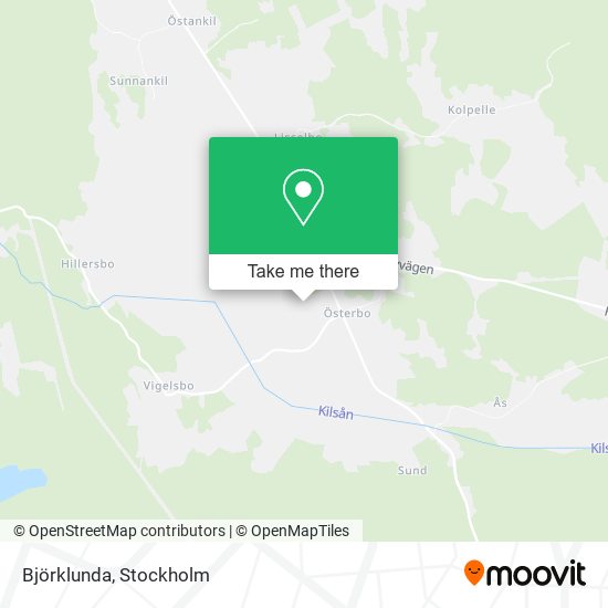 Björklunda map