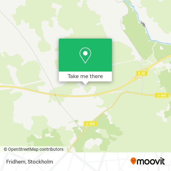 Fridhem map