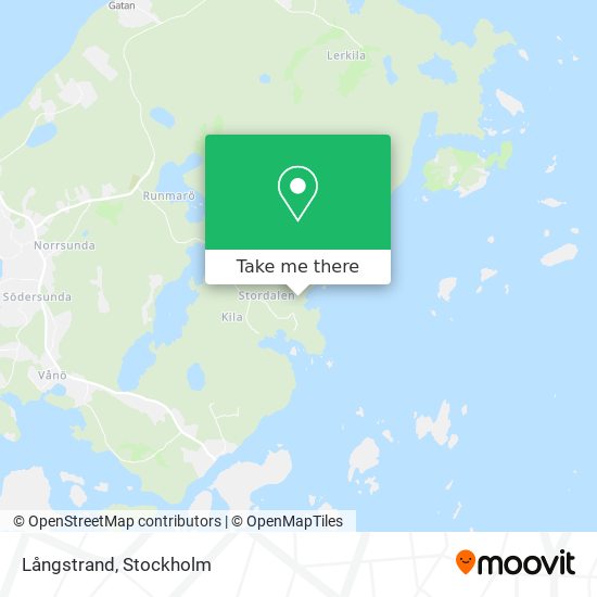 Långstrand map