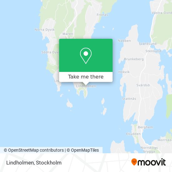 Lindholmen map