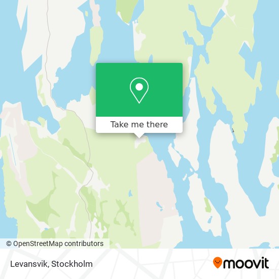 Levansvik map