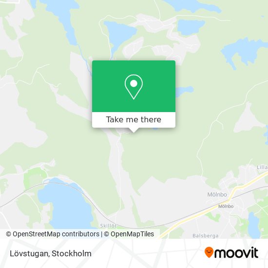 Lövstugan map