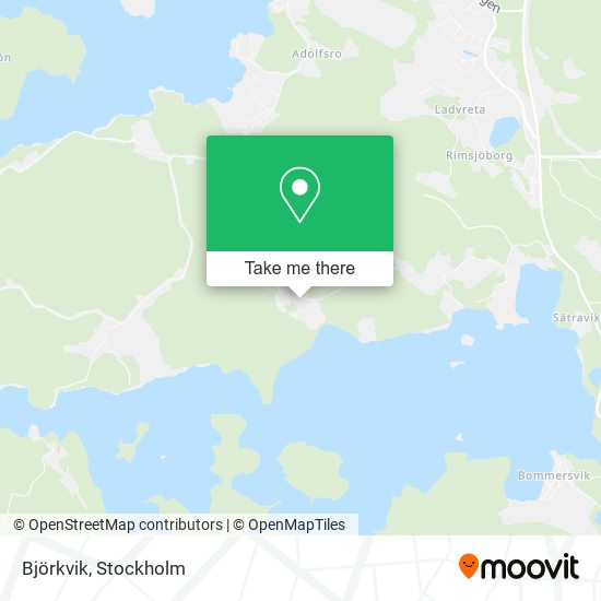 Björkvik map