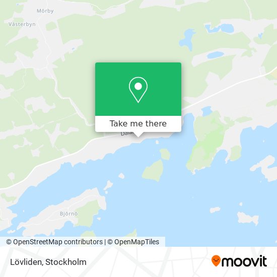 Lövliden map