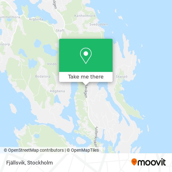 Fjällsvik map