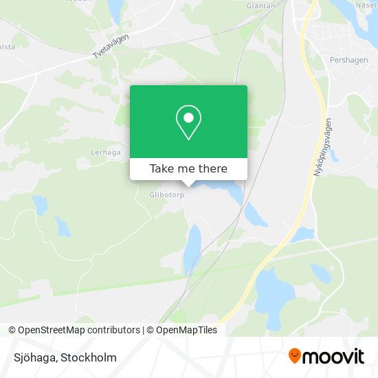 Sjöhaga map