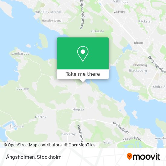 Ängsholmen map