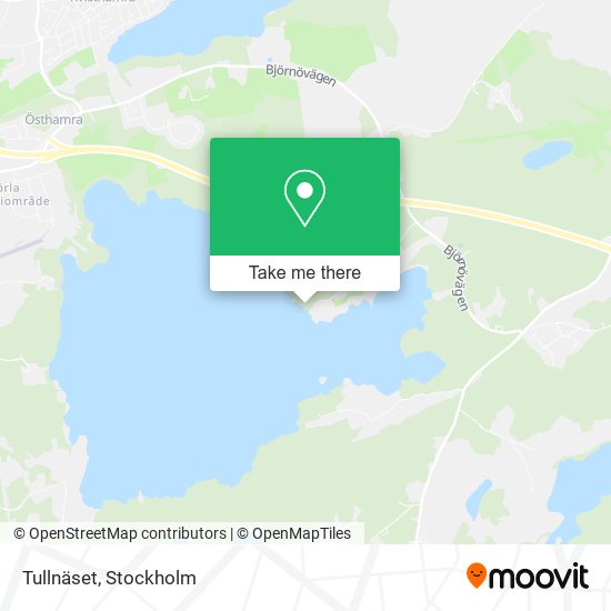 Tullnäset map