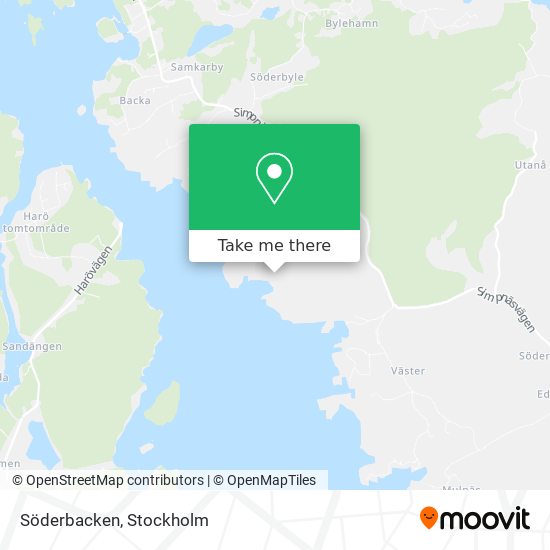 Söderbacken map