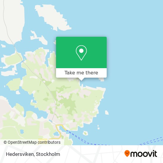 Hedersviken map