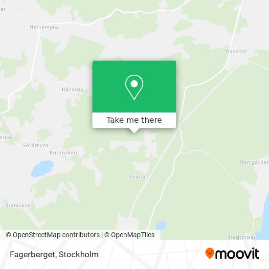 Fagerberget map