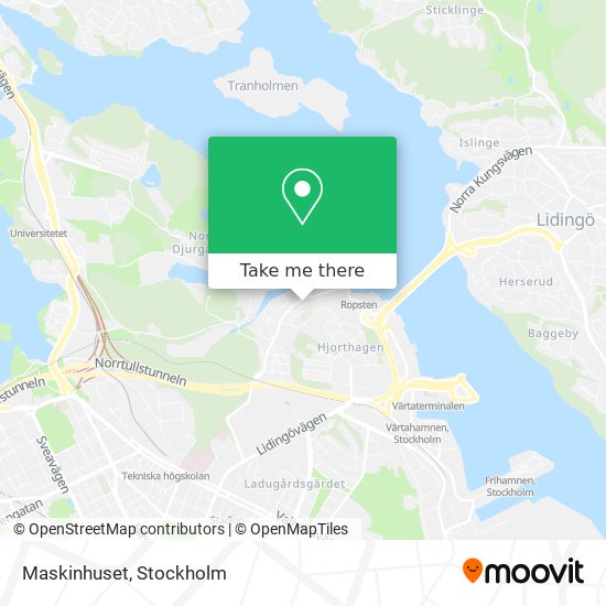 Maskinhuset map