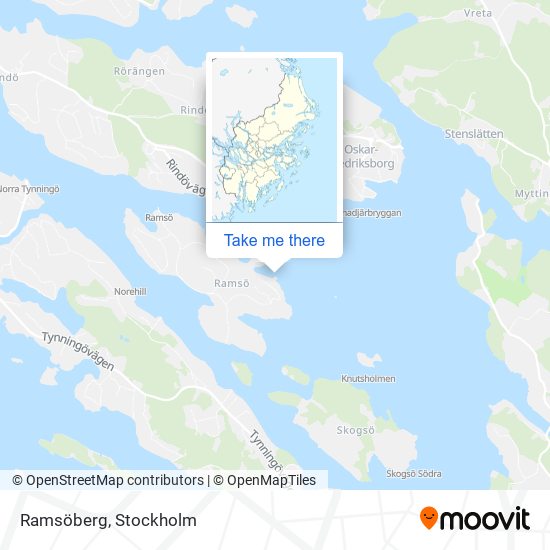 Ramsöberg map